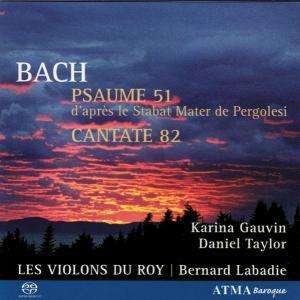 Cover for Johann Sebastian Bach (1685-1750) · Psalm 51 BWV 1083 &quot;TilgeHöchstermeine Sünden&quot; (SACD) (2009)