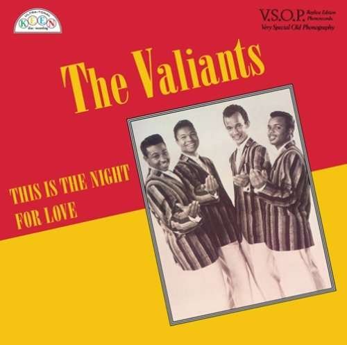 Cover for Valiants · This is the Night for Love (CD) (2008)