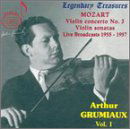 Legendary Treasures: Arthur Grumiaux 1 - Grumiaux / Smetacek / Argenta / Haskil - Musiikki - DRI - 0723724314221 - tiistai 4. maaliskuuta 2003