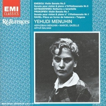 Cover for Menuhin Yehudi · Enesco / Szymanowski / Prokofi (CD) (1980)