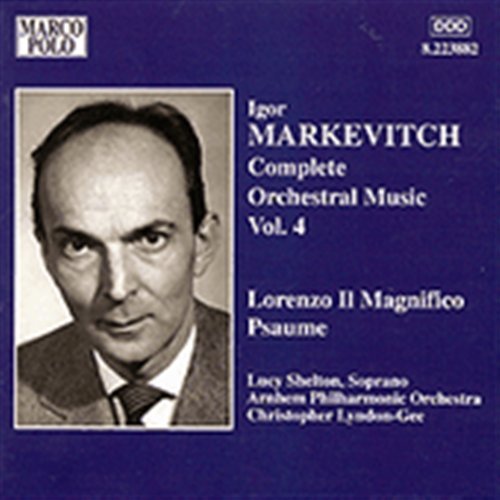 Orchestral Music Vol.4 - I. Markevitch - Musiikki - MARCO POLO - 0730099388221 - maanantai 1. marraskuuta 1999
