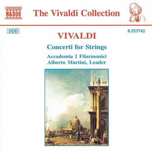 Cover for Vivaldi / Martini / Addademia I Filarmonici · Concerti for Strings (CD) (1997)