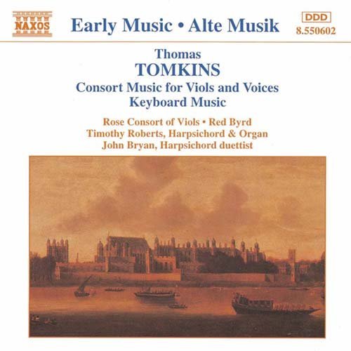 Cover for Rose Consort of Violins · Tomkins: Consort Music For Viola And Voices (CD) (1993)