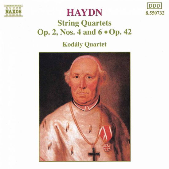 String Quartets Opus 2 & 42 - Haydn / Kodaly Quartet - Musiikki - NCL - 0730099573221 - tiistai 15. helmikuuta 1994