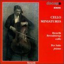 Cover for Brendstrup / Salo · Cello Miniatures (CD) (2009)