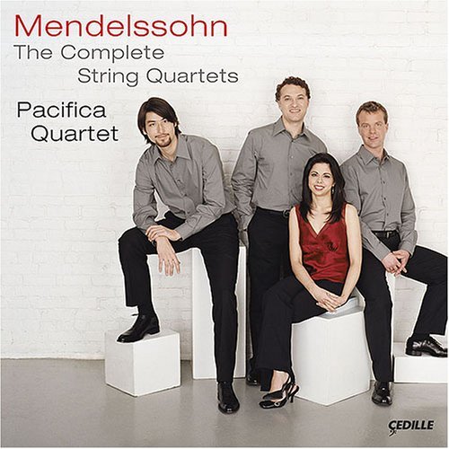 Mendelssohmcomplete String Quartet - Pacifica Quartet - Musik - CEDILLE RECORDS - 0735131908221 - 4. Januar 2010