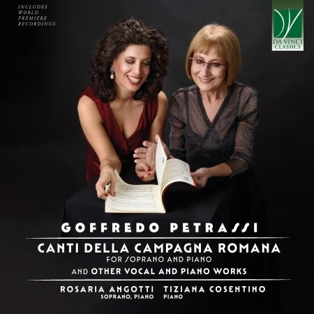 Canti Della Campagna Romana - Rosaria Angotti & Tiziana Cosentino - Musiikki - DA VINCI CLASSICS - 0746160917221 - perjantai 28. kesäkuuta 2024