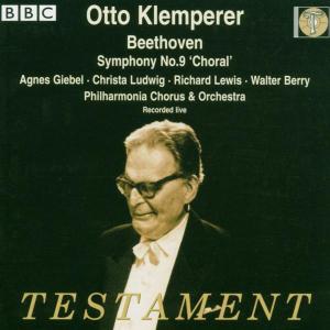 Symfoni Nr. 9 (An Di Testament Klassisk - Klemperer / Giebel / Ludwig / Lewis / Be - Music - DAN - 0749677133221 - November 1, 2003