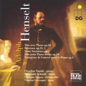 Cover for Henselt / Tanski / Schmid / Hagen / Levesque · Chamber Music: Trio Avec Piano / Berceuse (CD) (2001)