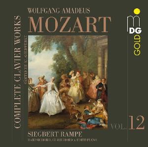 Cover for Mozart / Rampe · Complete Clavier Works 12 (CD) (2011)