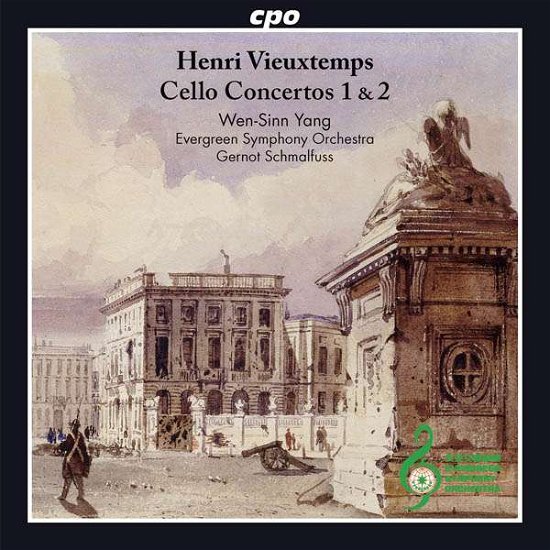 Cello Concertos Nos 1 & 2 - Vieuxtemps / Evergreen Symphony / Schmalfuss - Musique - CPO - 0761203792221 - 20 janvier 2017