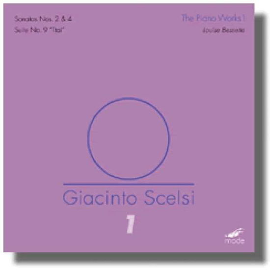 Cover for Scelsi / Bessette · Piano Works 1 (CD) (2000)