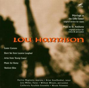 Cover for Keith &amp; New Japan Philharmonic Jarrett · Lou Harrison: Marriage At The Eiffel Tower - Works (CD) (2003)