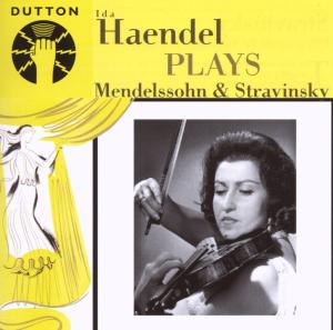 Cover for Ida Haendel · Ida Haendel Plays Dutton Klassisk (CD) (2007)