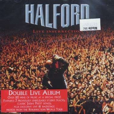 Cover for Rob Halford · Live Insurrection (CD) (2001)
