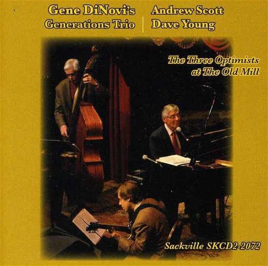Cover for Gene Dinovi · Three Optimists -At The O (CD) (2012)
