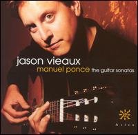 Cover for Ponce / Vieaux · Ponce: Guitar Sonatas (CD) (2002)