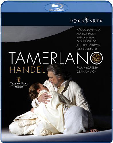 Cover for Domingoco of Teatro Real · Handeltamerlano (Blu-Ray) (2009)