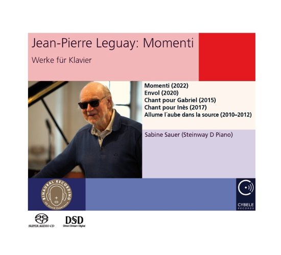 Cover for Sabine Sauer · Jean-Pierre Leguay: Momenti (CD) (2024)