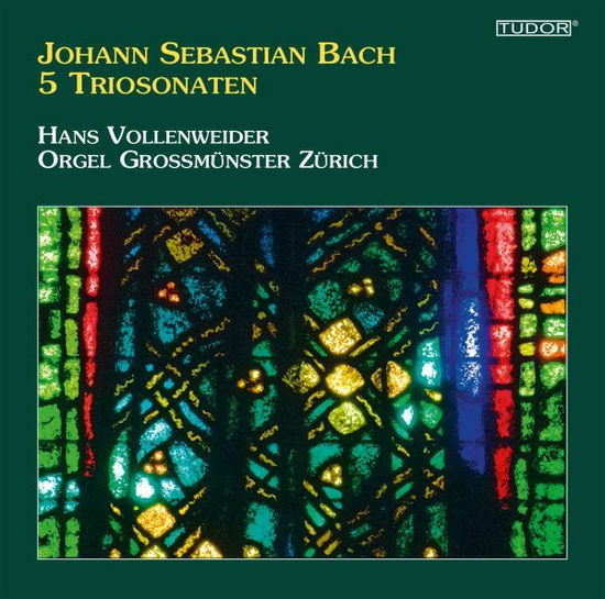 Cover for Hans Vollenweider · Johann Sebastian Bach: 5 Triosonaten - Orgel Grossmunster Zurich (CD) (2022)