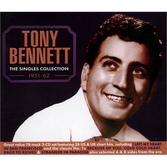 The Singles Collection 1951-62 - Tony Bennett - Musiikki - ACROBAT - 0824046906221 - perjantai 9. joulukuuta 2016