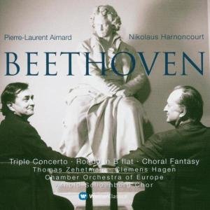 Cover for Aimard / Coe / Harnoncourt · Beethoven / Triple Concerto / Choral Fantasy (CD) (2004)