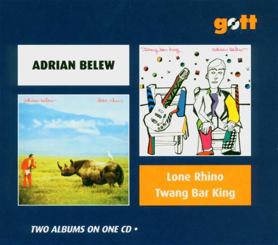 Cover for Adrian Belew · Lone Rhino / Twang Bar King [remastered] (CD) [Remastered edition] (2007)