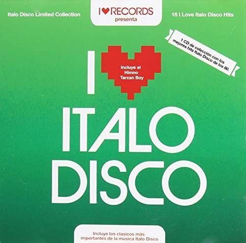 Cover for I Love Italo Disco / Various (CD) (2014)