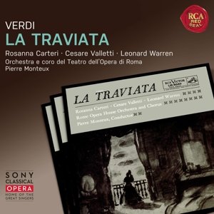 Cover for Verdi / Carteri / Teatro Dell'opera Di Roma · La Traviata (CD) [Remastered edition] (2015)