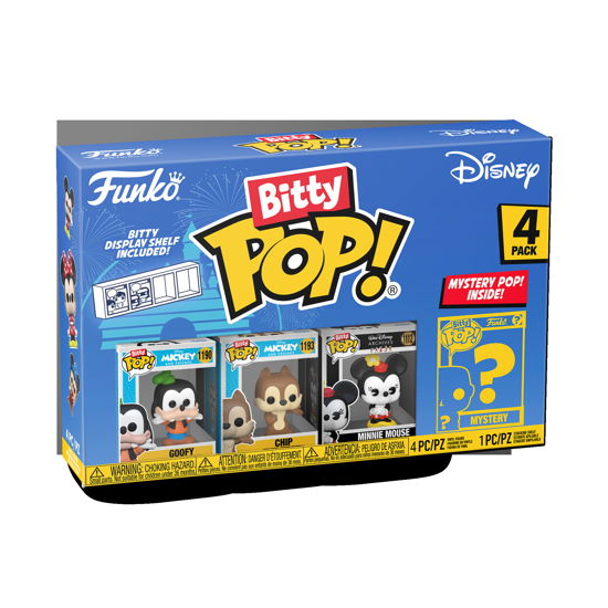 Disney Bitty POP! Vinyl Figuren 4er-Pack Goofy 2,5 - Funko Bitty Pop!: - Merchandise - Funko - 0889698713221 - 27. Juli 2023