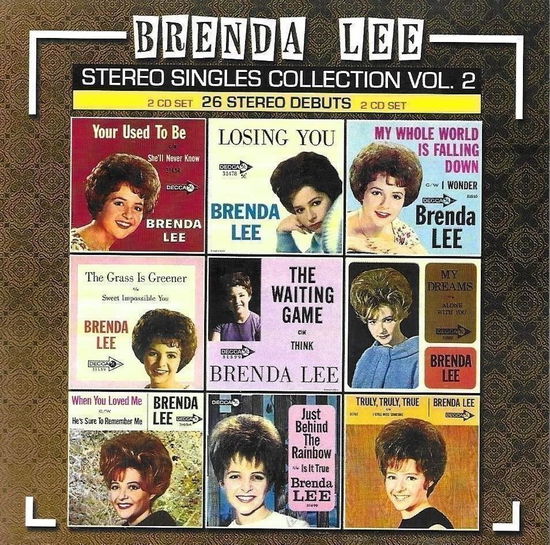 Stereo Singles Collection 1-2 CD 58 Cuts - Brenda Lee - Musik - Classics France - 3159931628221 - 8 april 2022