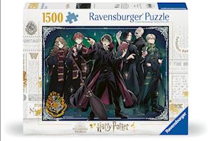 Harry Potter Puzzle Gryffindor vs. Slytherin (1500 -  - Gadżety - Ravensburger - 4005555012221 - 21 sierpnia 2024