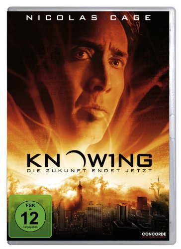 Knowing - Nicolas Cage / Rose Byrne - Elokuva - Aktion Concorde - 4010324027221 - perjantai 28. elokuuta 2009