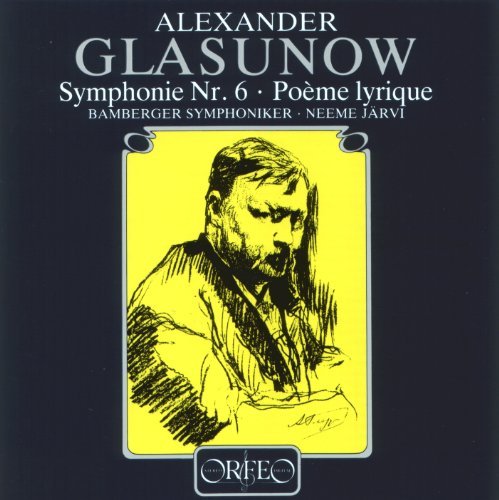 Cover for Glazunov / Jarvi / Bamberg S.o. · Symphony No. 6 / Poeme Lyrique (CD) (1994)