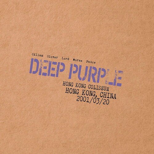 Live In Hong Kong 2001 (Purple Vinyl) - Deep Purple - Música - EARMUSIC - 4029759140221 - 28 de outubro de 2022