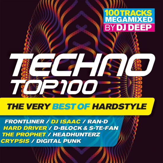 Cover for Techno Top 100 - the Very Best of Hardstyle (CD) (2024)