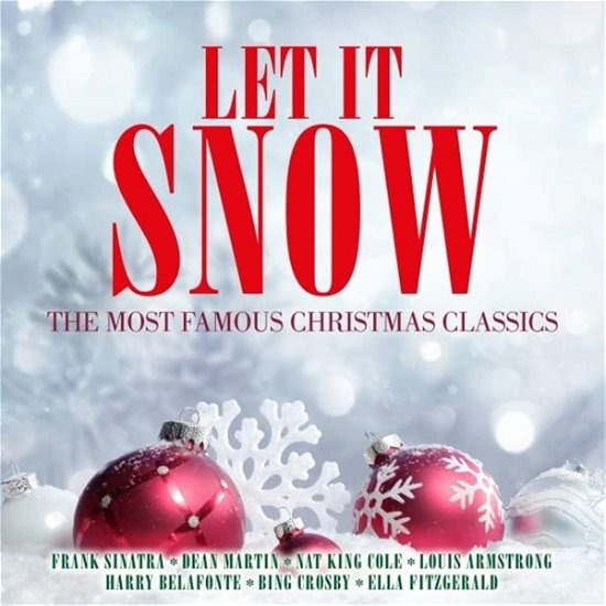 Cover for Let It Snow-the Most Famous Christmas Classics (CD) (2022)