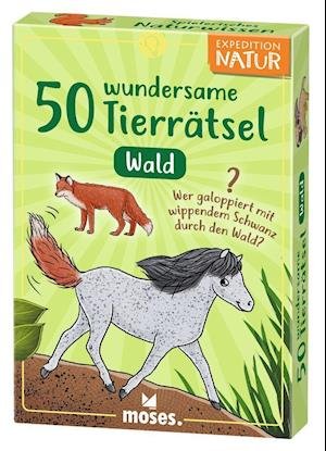 Cover for 50 Wundersame Tierrätsel · 50 wundersame Tierrätsel - Wald.9822 (N/A)