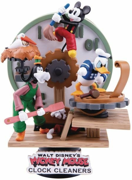 Cover for Disney DStage Mickey Mouse Clock Cleaners Figurine (MERCH) (2020)