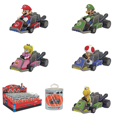 Mario Pull Backs - Tomy - Merchandise -  - 5011666088221 - 