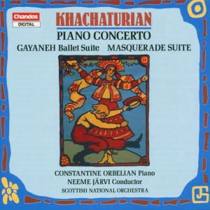 Cover for Khachaturian / Jarvi / Sno / Orbelian · Piano Concerto / Masquerade Suite (CD) (1992)