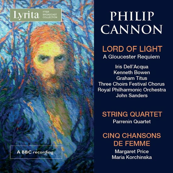 Cover for Cannon / Dell'acqua / Bowen / Parrenin Quartet · Philip Cannon: Lord of Light (CD) (2017)