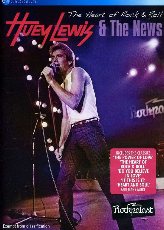 Cover for Lewis, Huey &amp; the News · The Heart of Rock'n'roll (DVD) (2010)