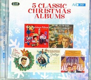 Cover for Elvis Presley / Bobby Darin / Bobby Vee / the Four Seasons / Everly Brothers · Five Classic Christmas Albums (Elviss Christmas Album / The 25th Day Of December / Merry Christmas From Bobby Vee / The Four Seasons Greetings / Christmas With The Everly Brothers) (CD) (2016)