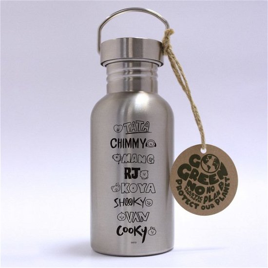 BT21 Canteen Steel Eco Bottle - Tata Chimmy Mang RJ Koya Shooky Van & Cooky - Bt21 - Książki - ABYSSE UK - 5028486482221 - 15 września 2023
