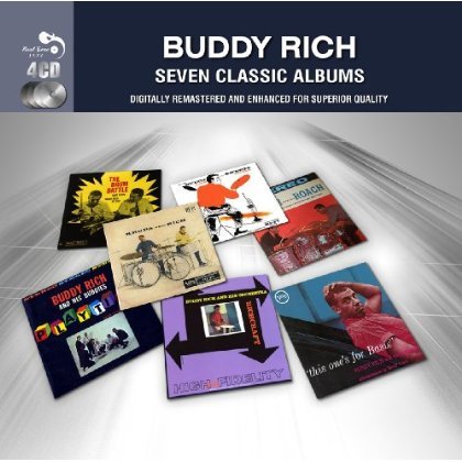 Cover for Buddy Rich · Seven Classic Albums (CD) [Digipak] (2020)