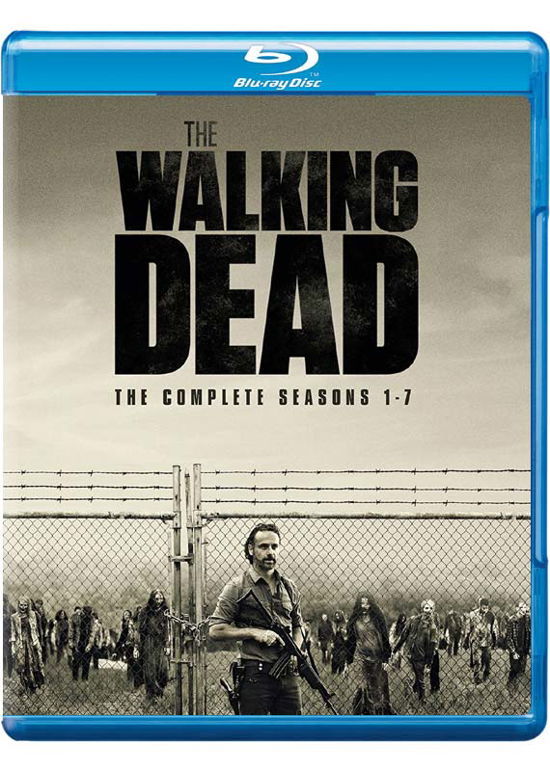 Cover for Walking Dead the S1s7 BD · The Walking Dead Seasons 1 to 7 (Blu-Ray) (2017)