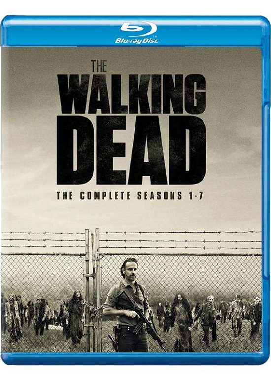 Cover for Walking Dead the S1s7 BD · The Walking Dead Seasons 1 to 7 (Blu-ray) (2017)
