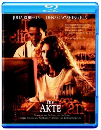 Cover for Julia Roberts,denzel Washington,sam Shepard · Die Akte (Blu-ray) (2009)