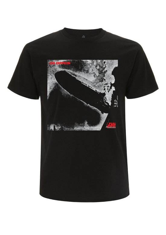 Led Zeppelin · Led Zeppelin Unisex T-Shirt: 1 Remastered Cover (T-shirt) [size L] [Black - Unisex edition] (2019)